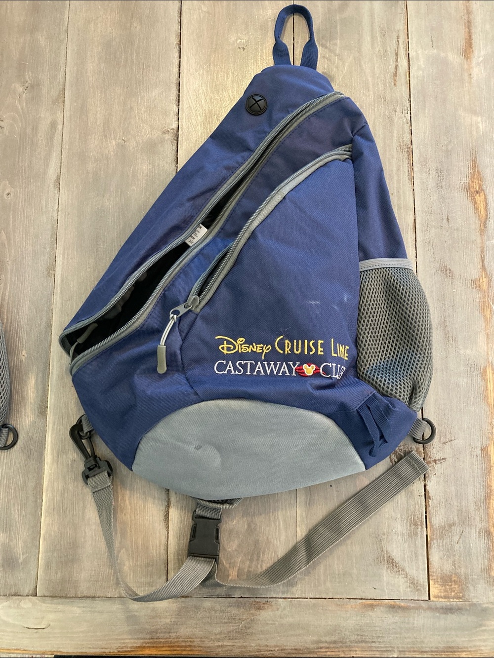 Castaway Club Navy Sling Backpack